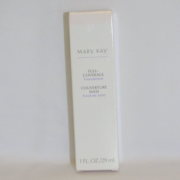 Mary Kay Full Coverage Foundation Ivory 105 1 Fl Oz New in Box - Picture 1 of 6